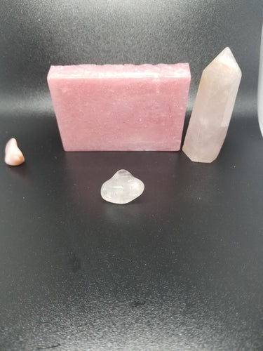 Pink Himalayan soap