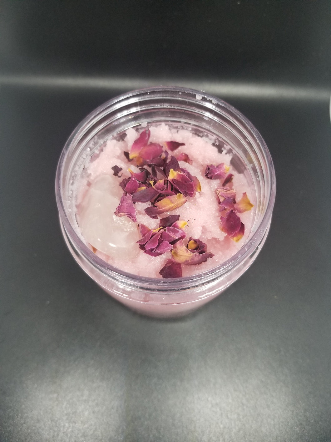 Rose Quartz Self love face and body scrub